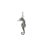 Seahorse Sterling Silver Charm TC563 - DiveSilver Jewelry